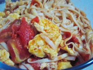 饭菜一体之番茄蛋焖面的做法步骤：6