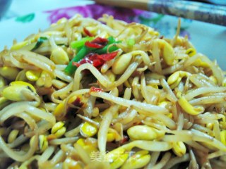 饭菜一体之豉油豆芽饭的做法步骤：4
