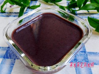 黑米黑芝麻米糊的做法步骤：6