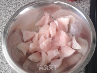 糖醋鱼段+米饭的做法步骤：3