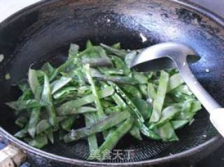 黄花菜烧扁豆的做法步骤：4