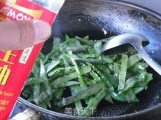 黄花菜烧扁豆的做法步骤：5