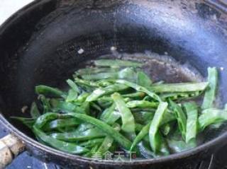 黄花菜烧扁豆的做法步骤：6