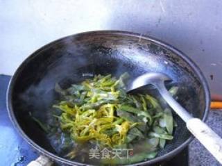黄花菜烧扁豆的做法步骤：9