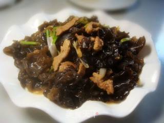 黑木耳炒肉片的做法步骤：10