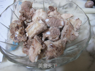 荷香糯米蒸排骨的做法步骤：3