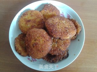 南瓜饼的做法步骤：6