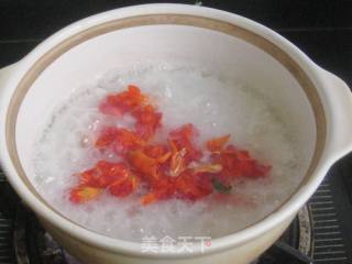 石榴花糯米粥的做法步骤：4