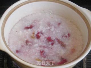 鸡冠花蛋花粥的做法步骤：6