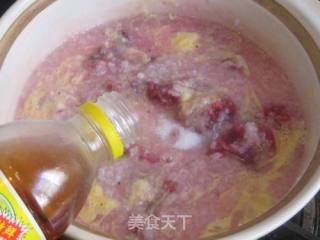 鸡冠花蛋花粥的做法步骤：8