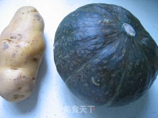 土豆南瓜汤的做法步骤：1