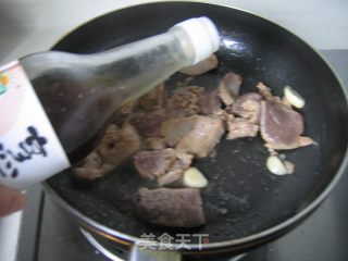 菜花烧猪肝的做法步骤：6