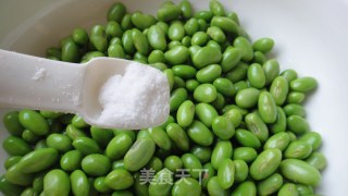 家乡小菜-----剁椒腌毛豆的做法步骤：4
