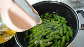 蒜泥毛豆的做法步骤：3
