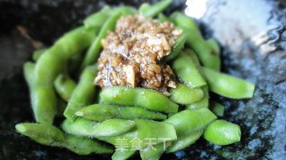 蒜泥毛豆的做法步骤：7