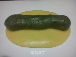 包了边的抹茶饼干的做法步骤：9