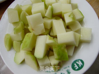 家常菜----玉米粒土豆烧豆角的做法步骤：2