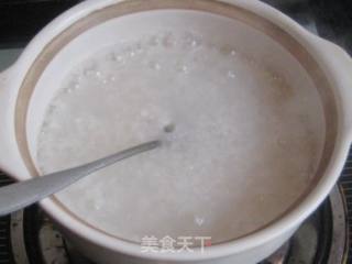 红巧梅花核桃糯米粥的做法步骤：4