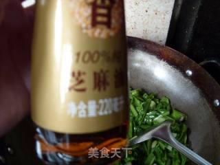 蒜香油麦菜的做法步骤：7