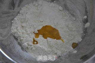 豆角橄榄酥饼的做法步骤：1
