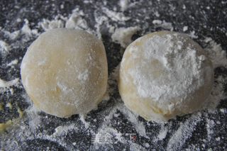 豆角橄榄酥饼的做法步骤：5