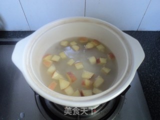 生津止渴润肠通便的---【苹果葡萄干蜂蜜粥】的做法步骤：5