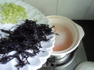 平肝降压防止动脉硬化的---【紫菜减肥粥】的做法步骤：6