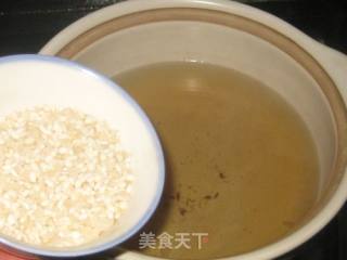 桃花红糖粥的做法步骤：4