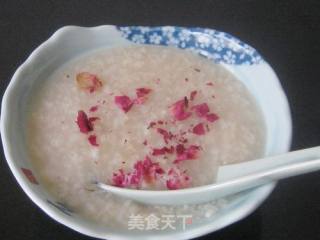 玫瑰花粥的做法步骤：6