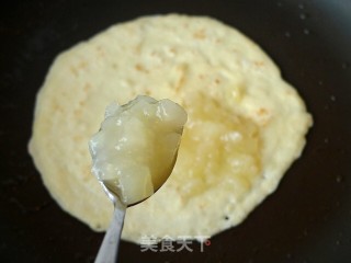 软软甜甜奶香十足----苹果牛奶鸡蛋饼的做法步骤：6
