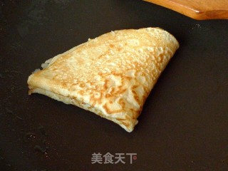 软软甜甜奶香十足----苹果牛奶鸡蛋饼的做法步骤：8