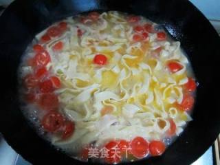 西红柿绿豆面的做法步骤：12
