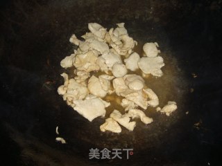 鸡肉片炒扁豆丝的做法步骤：3