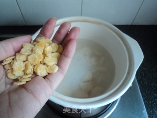 补脾气益胃阴---【玉米片淮山粥】的做法步骤：5