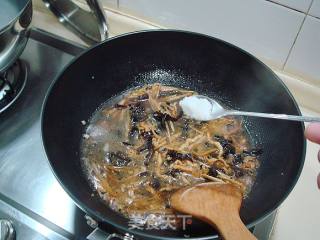 秋冬家常菜“肉丝烩拉皮”的做法步骤：15
