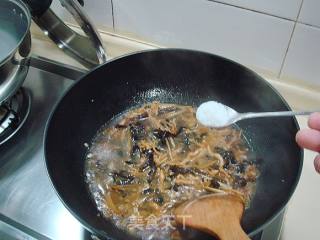 秋冬家常菜“肉丝烩拉皮”的做法步骤：16