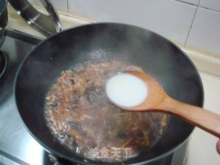 秋冬家常菜“肉丝烩拉皮”的做法步骤：17