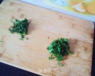 青菜阳春面的做法步骤：2