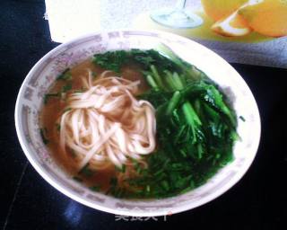 青菜阳春面的做法步骤：10
