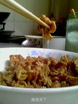 酥黄菜的做法步骤：6