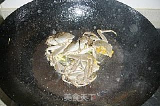 清炒螃蟹的做法步骤：6