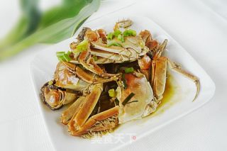 清炒螃蟹的做法步骤：9