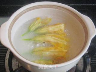 南瓜花糯米粥的做法步骤：6