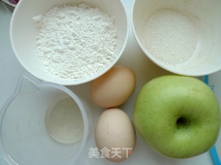 绵软香甜----苹果蛋糕的做法步骤：1
