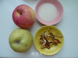 止咳润肺佳品----陈皮苹果雪梨水的做法步骤：1