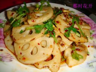 红油藕片的做法步骤：8