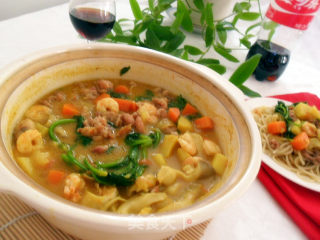 风情咖喱鸡肉火锅的做法步骤：20