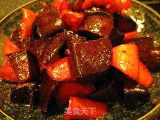 甜菜头胡萝卜沙拉的做法步骤：3
