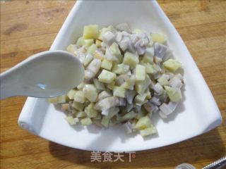 沙拉拌两芋的做法步骤：5