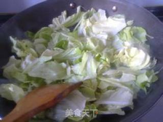 卷心菜炒肉片的做法步骤：6